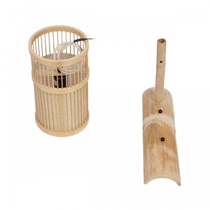 GLOBOSTAR® TULUM 01978 Boho Φωτιστικό Τοίχου - Απλίκα με Ντουί 1 x E27 AC 220-240V IP20 - Μπεζ - Μ16 x Π26.5 x Υ47cm GLOBOSTAR® TULUM 01978 Boho Φωτιστικό Τοίχου - Απλίκα με Ντουί 1 x E27 AC 220-240V IP20 - Μπεζ - Μ16 x Π26.5 x Υ47cm