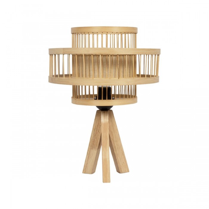 GLOBOSTAR® TULUM 01991 Boho Επιτραπέζιο Φωτιστικό Πορτατίφ με Ντουί 1 x E27 AC 220-240V IP20 - Μπεζ - Μ30 x Π30 x Υ41cm GLOBOSTAR® TULUM 01991 Boho Επιτραπέζιο Φωτιστικό Πορτατίφ με Ντουί 1 x E27 AC 220-240V IP20 - Μπεζ - Μ30 x Π30 x Υ41cm