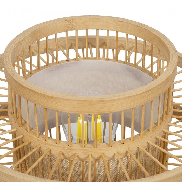 GLOBOSTAR® TULUM 01991 Boho Επιτραπέζιο Φωτιστικό Πορτατίφ με Ντουί 1 x E27 AC 220-240V IP20 - Μπεζ - Μ30 x Π30 x Υ41cm GLOBOSTAR® TULUM 01991 Boho Επιτραπέζιο Φωτιστικό Πορτατίφ με Ντουί 1 x E27 AC 220-240V IP20 - Μπεζ - Μ30 x Π30 x Υ41cm