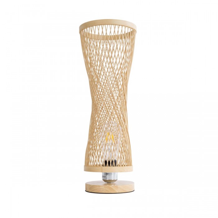 GLOBOSTAR® ROWAN 01994 Boho Επιτραπέζιο Φωτιστικό Πορτατίφ με Ντουί 1 x E27 AC 220-240V IP20 - Μπεζ - Μ17 x Π17 x Υ42cm GLOBOSTAR® ROWAN 01994 Boho Επιτραπέζιο Φωτιστικό Πορτατίφ με Ντουί 1 x E27 AC 220-240V IP20 - Μπεζ - Μ17 x Π17 x Υ42cm