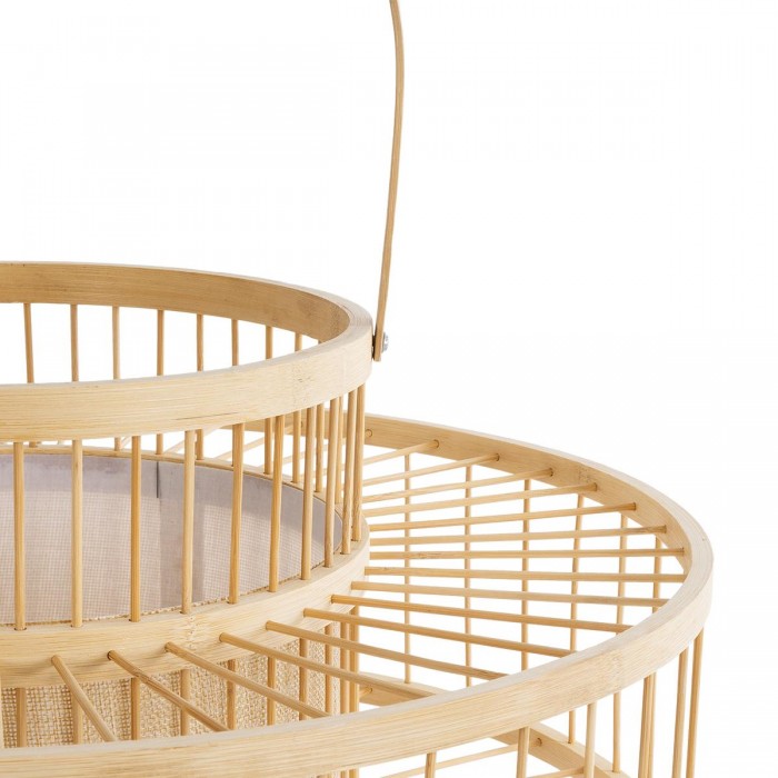 GLOBOSTAR® SORENIA 02003 Boho Επιδαπέδιο Φωτιστικό με Ντουί 1 x E27 AC 220-240V IP20 - Μπεζ - Μ48x Π48 x Υ27cm GLOBOSTAR® SORENIA 02003 Boho Επιδαπέδιο Φωτιστικό με Ντουί 1 x E27 AC 220-240V IP20 - Μπεζ - Μ48x Π48 x Υ27cm