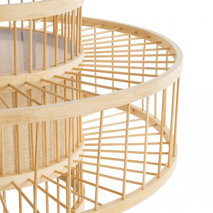 GLOBOSTAR® SORENIA 02003 Boho Επιδαπέδιο Φωτιστικό με Ντουί 1 x E27 AC 220-240V IP20 - Μπεζ - Μ48x Π48 x Υ27cm GLOBOSTAR® SORENIA 02003 Boho Επιδαπέδιο Φωτιστικό με Ντουί 1 x E27 AC 220-240V IP20 - Μπεζ - Μ48x Π48 x Υ27cm