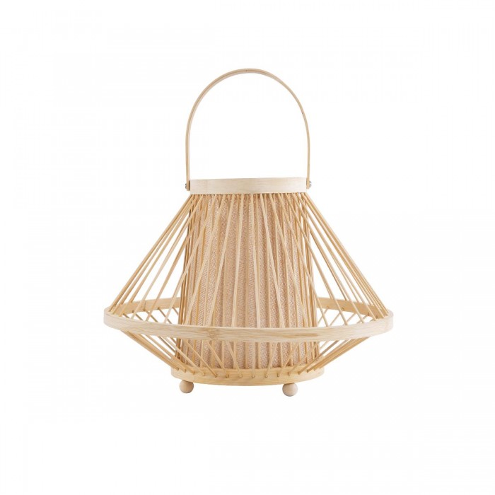 GloboStar® CATHY 02006 Boho Επιτραπέζιο Φωτιστικό Πορτατίφ Μονόφωτο 1 x E27 IP20 Μπεζ Ύφασμα με Μπεζ Ξύλο - Μ30 x Π30 x Υ22cm GloboStar® CATHY 02006 Boho Επιτραπέζιο Φωτιστικό Πορτατίφ Μονόφωτο 1 x E27 IP20 Μπεζ Ύφασμα με Μπεζ Ξύλο - Μ30 x Π30 x Υ22cm