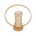 GLOBOSTAR® TULUMKO 02007 Boho Επιτραπέζιο Φωτιστικό Πορτατίφ με Ντουί 1 x E27 AC 220-240V IP20 - Μπεζ - Μ30 x Π12 x Υ32cm