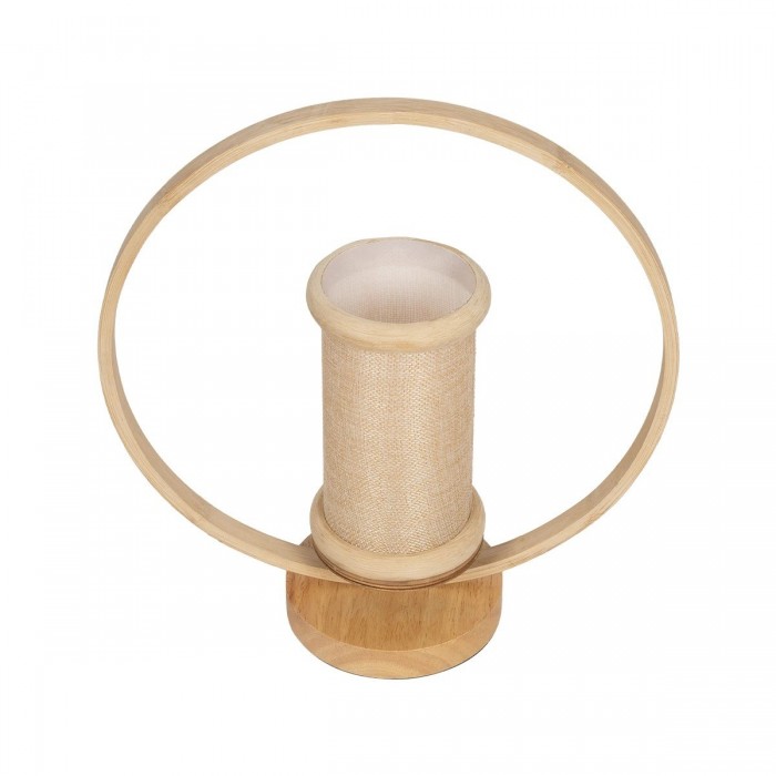 GLOBOSTAR® TULUMKO 02007 Boho Επιτραπέζιο Φωτιστικό Πορτατίφ με Ντουί 1 x E27 AC 220-240V IP20 - Μπεζ - Μ30 x Π12 x Υ32cm