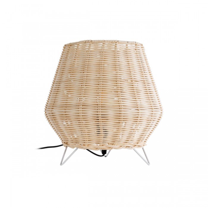 GLOBOSTAR® BOLSON 02010 Boho Επιδαπέδιο Φωτιστικό με Ντουί 1 x E27 AC 220-240V IP20 - Μπεζ & Λευκό - Μ30 x Π30 x Υ30cm GLOBOSTAR® BOLSON 02010 Boho Επιδαπέδιο Φωτιστικό με Ντουί 1 x E27 AC 220-240V IP20 - Μπεζ & Λευκό - Μ30 x Π30 x Υ30cm