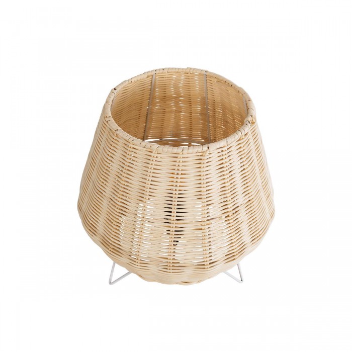 GLOBOSTAR® BOLSON 02010 Boho Επιδαπέδιο Φωτιστικό με Ντουί 1 x E27 AC 220-240V IP20 - Μπεζ & Λευκό - Μ30 x Π30 x Υ30cm GLOBOSTAR® BOLSON 02010 Boho Επιδαπέδιο Φωτιστικό με Ντουί 1 x E27 AC 220-240V IP20 - Μπεζ & Λευκό - Μ30 x Π30 x Υ30cm