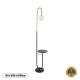 GLOBOSTAR® CORDELIA 02024 Μοντέρνο Επιδαπέδιο Φωτιστικό με Ντουί 1 x E27 AC 220-240V IP20 - Μαύρο & Χρυσό - Μ30 x Π38 x Υ180cm GLOBOSTAR® CORDELIA 02024 Μοντέρνο Επιδαπέδιο Φωτιστικό με Ντουί 1 x E27 AC 220-240V IP20 - Μαύρο & Χρυσό - Μ30 x Π38 x Υ180cm