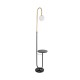 GLOBOSTAR® CORDELIA 02024 Μοντέρνο Επιδαπέδιο Φωτιστικό με Ντουί 1 x E27 AC 220-240V IP20 - Μαύρο & Χρυσό - Μ30 x Π38 x Υ180cm GLOBOSTAR® CORDELIA 02024 Μοντέρνο Επιδαπέδιο Φωτιστικό με Ντουί 1 x E27 AC 220-240V IP20 - Μαύρο & Χρυσό - Μ30 x Π38 x Υ180cm