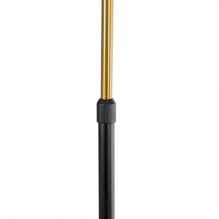 GLOBOSTAR® CORDELIA 02024 Μοντέρνο Επιδαπέδιο Φωτιστικό με Ντουί 1 x E27 AC 220-240V IP20 - Μαύρο & Χρυσό - Μ30 x Π38 x Υ180cm GLOBOSTAR® CORDELIA 02024 Μοντέρνο Επιδαπέδιο Φωτιστικό με Ντουί 1 x E27 AC 220-240V IP20 - Μαύρο & Χρυσό - Μ30 x Π38 x Υ180cm