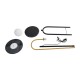 GLOBOSTAR® CORDELIA 02024 Μοντέρνο Επιδαπέδιο Φωτιστικό με Ντουί 1 x E27 AC 220-240V IP20 - Μαύρο & Χρυσό - Μ30 x Π38 x Υ180cm GLOBOSTAR® CORDELIA 02024 Μοντέρνο Επιδαπέδιο Φωτιστικό με Ντουί 1 x E27 AC 220-240V IP20 - Μαύρο & Χρυσό - Μ30 x Π38 x Υ180cm