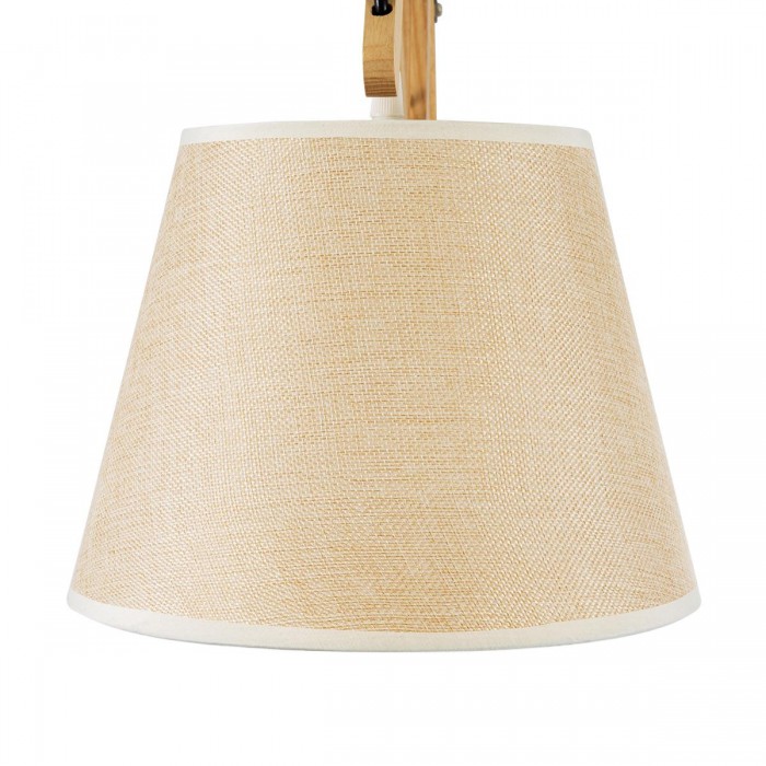 GloboStar® TALISHA 02028 Μοντέρνο Επιτοίχιο Φωτιστικό Απλίκα Μονόφωτο 1 x E27 IP20 Μπεζ Ξύλο με Μπεζ Ύφασμα - Μ100 x Π15 x Υ36cm GloboStar® TALISHA 02028 Μοντέρνο Επιτοίχιο Φωτιστικό Απλίκα Μονόφωτο 1 x E27 IP20 Μπεζ Ξύλο με Μπεζ Ύφασμα - Μ100 x Π15 x Υ36cm