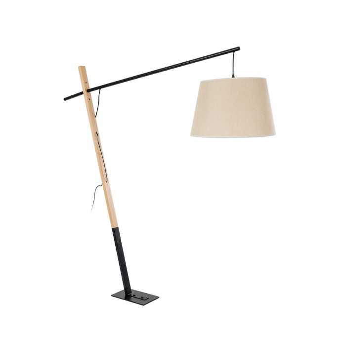 GLOBOSTAR® KELSIE 02030 Μοντέρνο Επιδαπέδιο Φωτιστικό με Ντουί 1 x E27 AC 220-240V IP20 - Μαύρο & Μπεζ - Μ40 x Π125 x Υ140cm GLOBOSTAR® KELSIE 02030 Μοντέρνο Επιδαπέδιο Φωτιστικό με Ντουί 1 x E27 AC 220-240V IP20 - Μαύρο & Μπεζ - Μ40 x Π125 x Υ140cm