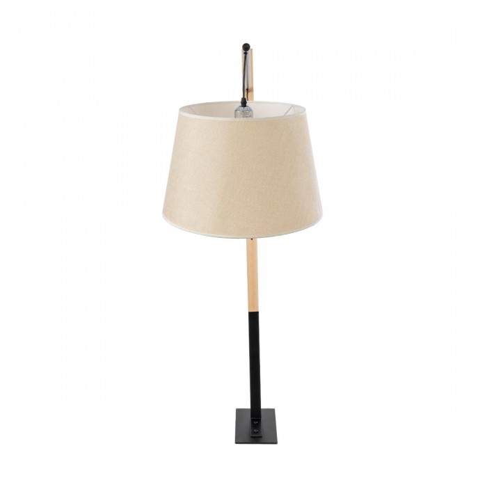 GLOBOSTAR® KELSIE 02030 Μοντέρνο Επιδαπέδιο Φωτιστικό με Ντουί 1 x E27 AC 220-240V IP20 - Μαύρο & Μπεζ - Μ40 x Π125 x Υ140cm GLOBOSTAR® KELSIE 02030 Μοντέρνο Επιδαπέδιο Φωτιστικό με Ντουί 1 x E27 AC 220-240V IP20 - Μαύρο & Μπεζ - Μ40 x Π125 x Υ140cm