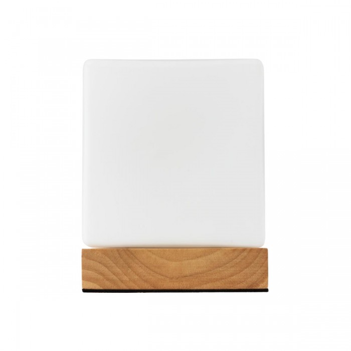 GLOBOSTAR® DERYA 02035 Μοντέρνο Επιτραπέζιο Φωτιστικό Πορτατίφ με Ντουί 1 x E27 AC 220-240V IP20 - Μπεζ - Μ12 x Π12 x Υ15cm GLOBOSTAR® DERYA 02035 Μοντέρνο Επιτραπέζιο Φωτιστικό Πορτατίφ με Ντουί 1 x E27 AC 220-240V IP20 - Μπεζ - Μ12 x Π12 x Υ15cm