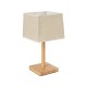 GloboStar® KOLIPE 02038 Μοντέρνο Επιτραπέζιο Φωτιστικό Πορτατίφ Μονόφωτο 1 x E27 IP20 Μπεζ Ξύλο με Μπεζ Ύφασμα - Μ20 x Π20 x Υ38cm GloboStar® KOLIPE 02038 Μοντέρνο Επιτραπέζιο Φωτιστικό Πορτατίφ Μονόφωτο 1 x E27 IP20 Μπεζ Ξύλο με Μπεζ Ύφασμα - Μ20 x Π20 x Υ38cm