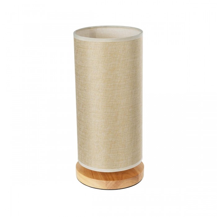 GloboStar® VALVERDE 02040 Boho Επιτραπέζιο Φωτιστικό Πορτατίφ Μονόφωτο 1 x E27 IP20 Μπεζ Ξύλο με Μπεζ Ύφασμα - Μ15 x Π15 x Υ30cm GloboStar® VALVERDE 02040 Boho Επιτραπέζιο Φωτιστικό Πορτατίφ Μονόφωτο 1 x E27 IP20 Μπεζ Ξύλο με Μπεζ Ύφασμα - Μ15 x Π15 x Υ30cm