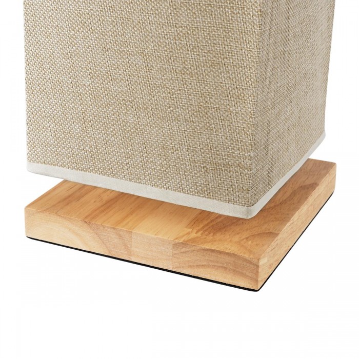 GLOBOSTAR® ARUBA 02041 Boho Επιτραπέζιο Φωτιστικό Πορτατίφ με Ντουί 1 x E27 AC 220-240V IP20 - Μπεζ - Μ15 x Π15 x Υ30cm GLOBOSTAR® ARUBA 02041 Boho Επιτραπέζιο Φωτιστικό Πορτατίφ με Ντουί 1 x E27 AC 220-240V IP20 - Μπεζ - Μ15 x Π15 x Υ30cm