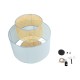 GloboStar® SAIGE 02045 Boho Κρεμαστό Φωτιστικό Πλέγμα Μονόφωτο 1 x E27 IP20 Μπεζ Ξύλο με Γαλάζιο Ύφασμα - Μ50 x Π50 x Υ60cm GloboStar® SAIGE 02045 Boho Κρεμαστό Φωτιστικό Πλέγμα Μονόφωτο 1 x E27 IP20 Μπεζ Ξύλο με Γαλάζιο Ύφασμα - Μ50 x Π50 x Υ60cm