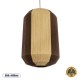GloboStar® SALERNO 02076 Boho Κρεμαστό Φωτιστικό Πλέγμα Μονόφωτο 1 x E27 IP20 Μπεζ & Καφέ Σχοινί - Μ50 x Π50 x Υ80cm GloboStar® SALERNO 02076 Boho Κρεμαστό Φωτιστικό Πλέγμα Μονόφωτο 1 x E27 IP20 Μπεζ & Καφέ Σχοινί - Μ50 x Π50 x Υ80cm