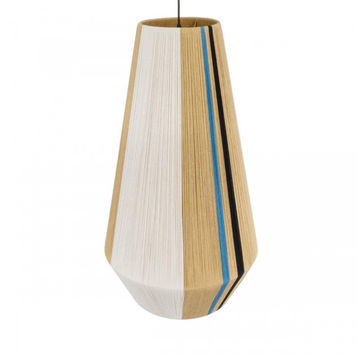 GloboStar® SALERNO 02079 Boho Κρεμαστό Φωτιστικό Πλέγμα Μονόφωτο 1 x E27 IP20 Πολύχρωμο Σχοινί - Μ50 x Π50 x Υ90cm GloboStar® SALERNO 02079 Boho Κρεμαστό Φωτιστικό Πλέγμα Μονόφωτο 1 x E27 IP20 Πολύχρωμο Σχοινί - Μ50 x Π50 x Υ90cm