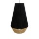 GloboStar® SALERNO 02080 Boho Κρεμαστό Φωτιστικό Πλέγμα Μονόφωτο 1 x E27 IP20 Μαύρο & Μπεζ Σχοινί - Μ50 x Π50 x Υ80cm GloboStar® SALERNO 02080 Boho Κρεμαστό Φωτιστικό Πλέγμα Μονόφωτο 1 x E27 IP20 Μαύρο & Μπεζ Σχοινί - Μ50 x Π50 x Υ80cm