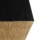 GloboStar® SALERNO 02080 Boho Κρεμαστό Φωτιστικό Πλέγμα Μονόφωτο 1 x E27 IP20 Μαύρο & Μπεζ Σχοινί - Μ50 x Π50 x Υ80cm GloboStar® SALERNO 02080 Boho Κρεμαστό Φωτιστικό Πλέγμα Μονόφωτο 1 x E27 IP20 Μαύρο & Μπεζ Σχοινί - Μ50 x Π50 x Υ80cm