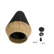 GloboStar® SALERNO 02080 Boho Κρεμαστό Φωτιστικό Πλέγμα Μονόφωτο 1 x E27 IP20 Μαύρο & Μπεζ Σχοινί - Μ50 x Π50 x Υ80cm GloboStar® SALERNO 02080 Boho Κρεμαστό Φωτιστικό Πλέγμα Μονόφωτο 1 x E27 IP20 Μαύρο & Μπεζ Σχοινί - Μ50 x Π50 x Υ80cm