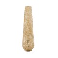 GloboStar® MAMIZU 02109 Boho Επιδαπέδιο Φωτιστικό Μονόφωτο 1 x E27 AC220-240V IP20 - Φ28 x Υ93cm - Μπεζ Ξύλινο Μπαμπού Πλέγμα