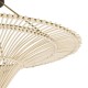 GloboStar® PALERMO 02152 Boho Φωτιστικό Οροφής Μονόφωτο 1 x E27 AC220-240V IP20 - Φ60 x Υ36cm - Μπεζ Ξύλινο Μπαμπού Πλέγμα GloboStar® PALERMO 02152 Boho Φωτιστικό Οροφής Μονόφωτο 1 x E27 AC220-240V IP20 - Φ60 x Υ36cm - Μπεζ Ξύλινο Μπαμπού Πλέγμα