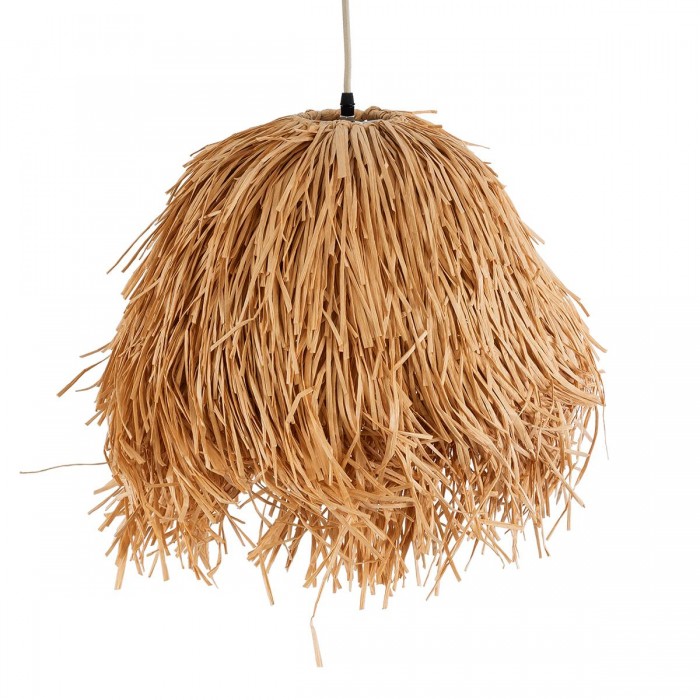 GloboStar® GUADELOUPE 02154 Boho Κρεμαστό Φωτιστικό Πλέγμα Μονόφωτο 1 x E27 IP20 Καφέ Ράφια - Μ50 x Π50 x Υ40cm GloboStar® GUADELOUPE 02154 Boho Κρεμαστό Φωτιστικό Πλέγμα Μονόφωτο 1 x E27 IP20 Καφέ Ράφια - Μ50 x Π50 x Υ40cm