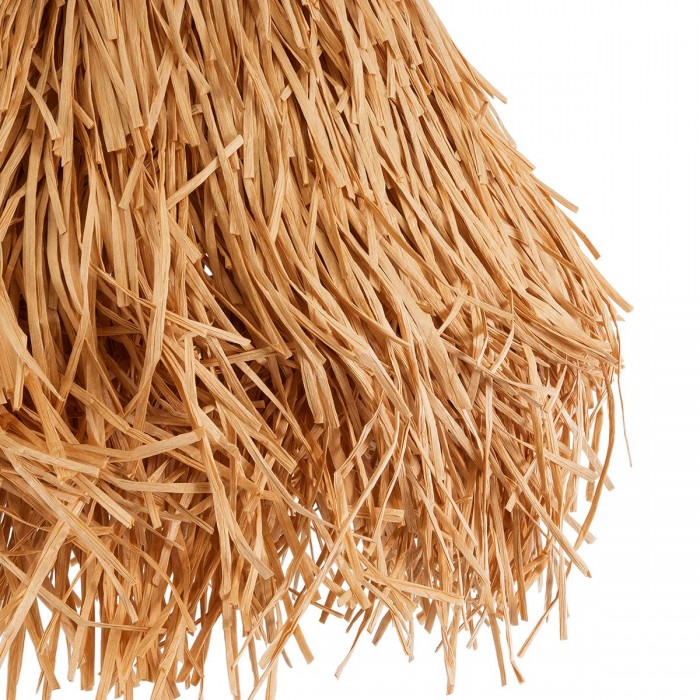 GloboStar® GUADELOUPE 02154 Boho Κρεμαστό Φωτιστικό Πλέγμα Μονόφωτο 1 x E27 IP20 Καφέ Ράφια - Μ50 x Π50 x Υ40cm GloboStar® GUADELOUPE 02154 Boho Κρεμαστό Φωτιστικό Πλέγμα Μονόφωτο 1 x E27 IP20 Καφέ Ράφια - Μ50 x Π50 x Υ40cm