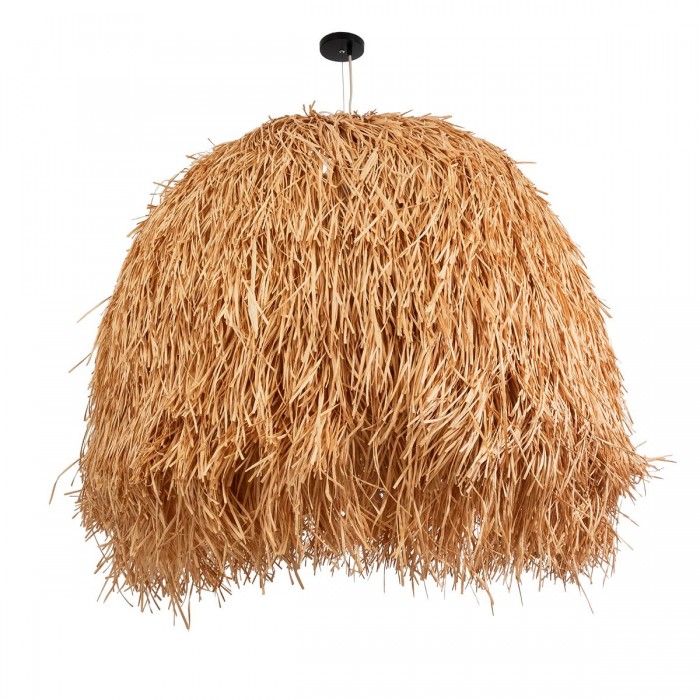 GloboStar® GUADELOUPE 02156 Boho Κρεμαστό Φωτιστικό Καμπάνα Μονόφωτο 1 x E27 IP20 Μπεζ Ράφια - Μ120 x Π120 x Υ100cm GloboStar® GUADELOUPE 02156 Boho Κρεμαστό Φωτιστικό Καμπάνα Μονόφωτο 1 x E27 IP20 Μπεζ Ράφια - Μ120 x Π120 x Υ100cm