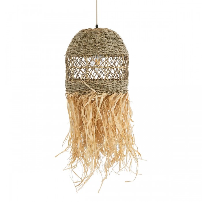 GloboStar® SAINTLUCIA 02160 Boho Κρεμαστό Φωτιστικό Πλέγμα Μονόφωτο 1 x E27 IP20 Καφέ Ράφια - Μ30 x Π30 x Υ90cm GloboStar® SAINTLUCIA 02160 Boho Κρεμαστό Φωτιστικό Πλέγμα Μονόφωτο 1 x E27 IP20 Καφέ Ράφια - Μ30 x Π30 x Υ90cm