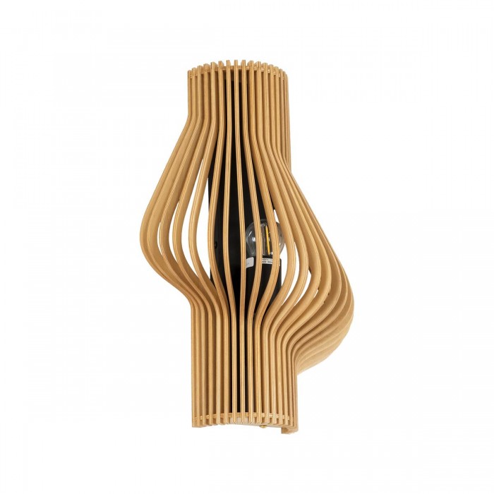 GloboStar® MIHIRO 02174 Boho Φωτιστικό Τοίχου - Απλίκα Μονόφωτο 1 x E27 AC 220-240V IP20 - Μ25 x Π13 x Υ40cm - Καφέ Ξύλινο Πλέγμα GloboStar® MIHIRO 02174 Boho Φωτιστικό Τοίχου - Απλίκα Μονόφωτο 1 x E27 AC 220-240V IP20 - Μ25 x Π13 x Υ40cm - Καφέ Ξύλινο Πλέγμα