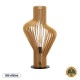 GloboStar® MIHIRO 02176 Boho Επιτραπέζιο Φωτιστικό Πορτατίφ Μονόφωτο 1 x E27 IP20 Καφέ Ξύλο με Μαύρο Μέταλλο - Μ33 x Π33 x Υ57cm GloboStar® MIHIRO 02176 Boho Επιτραπέζιο Φωτιστικό Πορτατίφ Μονόφωτο 1 x E27 IP20 Καφέ Ξύλο με Μαύρο Μέταλλο - Μ33 x Π33 x Υ57cm