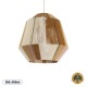 GloboStar® SALERNO 02187 Boho Κρεμαστό Φωτιστικό Πλέγμα Μονόφωτο 1 x E27 IP20 Πολύχρωμο Σχοινί - Μ50 x Π50 x Υ50cm GloboStar® SALERNO 02187 Boho Κρεμαστό Φωτιστικό Πλέγμα Μονόφωτο 1 x E27 IP20 Πολύχρωμο Σχοινί - Μ50 x Π50 x Υ50cm