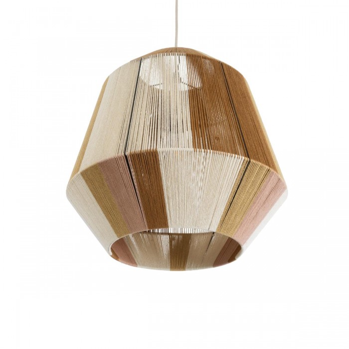 GloboStar® SALERNO 02187 Boho Κρεμαστό Φωτιστικό Πλέγμα Μονόφωτο 1 x E27 IP20 Πολύχρωμο Σχοινί - Μ50 x Π50 x Υ50cm GloboStar® SALERNO 02187 Boho Κρεμαστό Φωτιστικό Πλέγμα Μονόφωτο 1 x E27 IP20 Πολύχρωμο Σχοινί - Μ50 x Π50 x Υ50cm