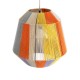 GloboStar® SALERNO 02188 Boho Κρεμαστό Φωτιστικό Πλέγμα Μονόφωτο 1 x E27 IP20 Πολύχρωμο Σχοινί - Μ50 x Π50 x Υ50cm GloboStar® SALERNO 02188 Boho Κρεμαστό Φωτιστικό Πλέγμα Μονόφωτο 1 x E27 IP20 Πολύχρωμο Σχοινί - Μ50 x Π50 x Υ50cm