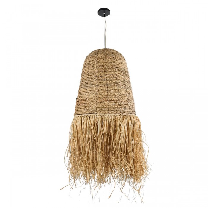 GloboStar® PORTOFERRAIO 02190 Boho Κρεμαστό Φωτιστικό Πλέγμα Μονόφωτο 1 x E27 IP20 Μπεζ Ράφια - Μ60 x Π60 x Υ120cm GloboStar® PORTOFERRAIO 02190 Boho Κρεμαστό Φωτιστικό Πλέγμα Μονόφωτο 1 x E27 IP20 Μπεζ Ράφια - Μ60 x Π60 x Υ120cm