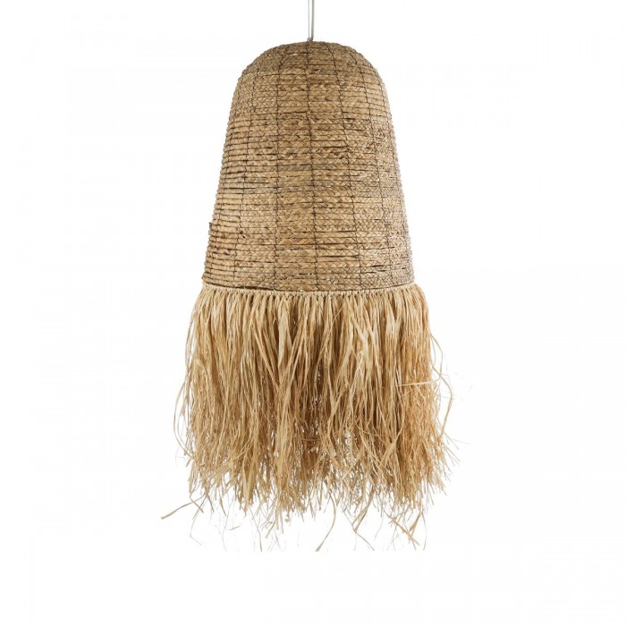 GloboStar® PORTOFERRAIO 02190 Boho Κρεμαστό Φωτιστικό Πλέγμα Μονόφωτο 1 x E27 IP20 Μπεζ Ράφια - Μ60 x Π60 x Υ120cm GloboStar® PORTOFERRAIO 02190 Boho Κρεμαστό Φωτιστικό Πλέγμα Μονόφωτο 1 x E27 IP20 Μπεζ Ράφια - Μ60 x Π60 x Υ120cm