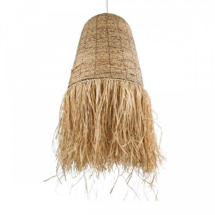 GloboStar® PORTOFERRAIO 02190 Boho Κρεμαστό Φωτιστικό Πλέγμα Μονόφωτο 1 x E27 IP20 Μπεζ Ράφια - Μ60 x Π60 x Υ120cm GloboStar® PORTOFERRAIO 02190 Boho Κρεμαστό Φωτιστικό Πλέγμα Μονόφωτο 1 x E27 IP20 Μπεζ Ράφια - Μ60 x Π60 x Υ120cm