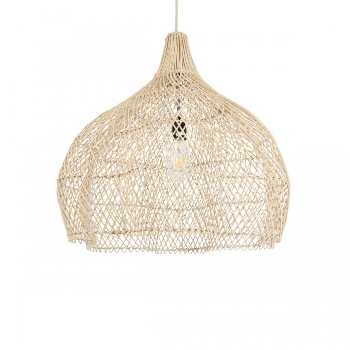 GloboStar® ADEJE 02210 Boho Κρεμαστό Φωτιστικό Πλέγμα Μονόφωτο 1 x E27 IP20 Μπεζ Ξύλο - Μ60 x Π60 x Υ60cm GloboStar® ADEJE 02210 Boho Κρεμαστό Φωτιστικό Πλέγμα Μονόφωτο 1 x E27 IP20 Μπεζ Ξύλο - Μ60 x Π60 x Υ60cm