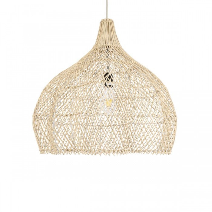 GloboStar® ADEJE 02210 Boho Κρεμαστό Φωτιστικό Πλέγμα Μονόφωτο 1 x E27 IP20 Μπεζ Ξύλο - Μ60 x Π60 x Υ60cm GloboStar® ADEJE 02210 Boho Κρεμαστό Φωτιστικό Πλέγμα Μονόφωτο 1 x E27 IP20 Μπεζ Ξύλο - Μ60 x Π60 x Υ60cm