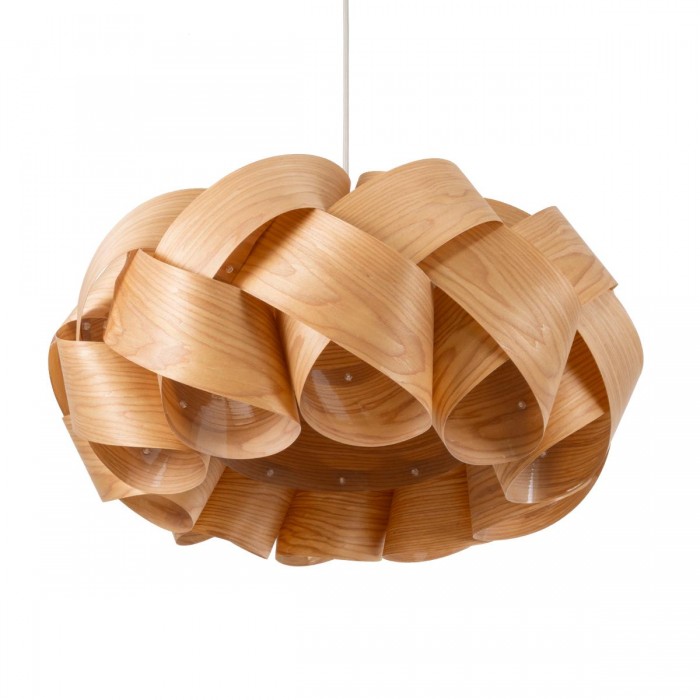 GloboStar® SARDIGNA 02218 Boho Κρεμαστό Φωτιστικό Οροφής Μονόφωτο 1 x E27 AC220-240V IP20 - Φ60 x Υ30cm - Καφέ Λεπτό Φύλλο Ξύλου Πλέγμα GloboStar® SARDIGNA 02218 Boho Κρεμαστό Φωτιστικό Οροφής Μονόφωτο 1 x E27 AC220-240V IP20 - Φ60 x Υ30cm - Καφέ Λεπτό Φύλλο Ξύλου Πλέγμα