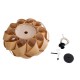 GloboStar® SARDIGNA 02218 Boho Κρεμαστό Φωτιστικό Οροφής Μονόφωτο 1 x E27 AC220-240V IP20 - Φ60 x Υ30cm - Καφέ Λεπτό Φύλλο Ξύλου Πλέγμα GloboStar® SARDIGNA 02218 Boho Κρεμαστό Φωτιστικό Οροφής Μονόφωτο 1 x E27 AC220-240V IP20 - Φ60 x Υ30cm - Καφέ Λεπτό Φύλλο Ξύλου Πλέγμα