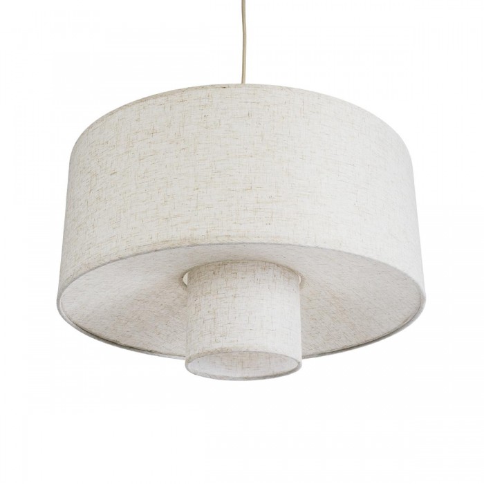 GloboStar® MARIGOLD 02226 Boho Κρεμαστό Φωτιστικό Οροφής Μονόφωτο 1 x E27 AC220-240V IP20 - Φ48 x Υ27cm - Λευκό Ύφασμα Καμπάνα GloboStar® MARIGOLD 02226 Boho Κρεμαστό Φωτιστικό Οροφής Μονόφωτο 1 x E27 AC220-240V IP20 - Φ48 x Υ27cm - Λευκό Ύφασμα Καμπάνα