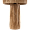 GLOBOSTAR® NASSAU 02233 Boho Επιτραπέζιο Φωτιστικό Πορτατίφ με Ντουί 1 x E27 AC 220-240V IP20 - Καφέ - Μ37 x Π37 x Υ55cm