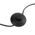 GloboStar® PERU 02235 Boho Επιδαπέδιο Φωτιστικό Μονόφωτο 1 x E27 AC220-240V IP20 - Φ73 x Υ135cm - Μπεζ Ξύλινο Ρατάν Καπέλο