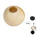 GloboStar® KAILANI 02242 Boho Κρεμαστό Φωτιστικό Οροφής Μονόφωτο 1 x E27 AC220-240V IP20 - Φ40 x Υ30cm - Μπεζ Λεπτό Φύλλο Ξύλου Καμπάνα GloboStar® KAILANI 02242 Boho Κρεμαστό Φωτιστικό Οροφής Μονόφωτο 1 x E27 AC220-240V IP20 - Φ40 x Υ30cm - Μπεζ Λεπτό Φύλλο Ξύλου Καμπάνα